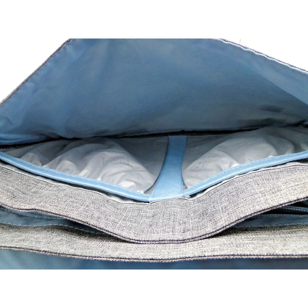 Columbia Diaper‎ Bag Vista Hills Grey w Thermal Bottle Pocket & Removeable Pad